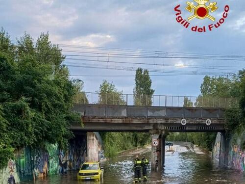 Maltempo e disagi in Romagna
