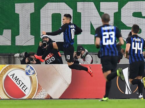 L'Inter vince anche senza Icardi: Rapid Vienna ko 1-0 con Lautaro Martinez
