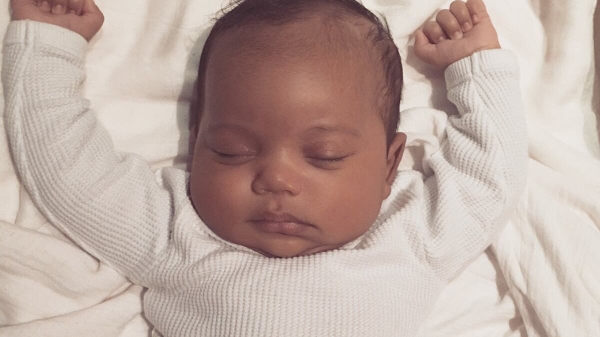 Kim Kardashian presenta il figlio Saint
