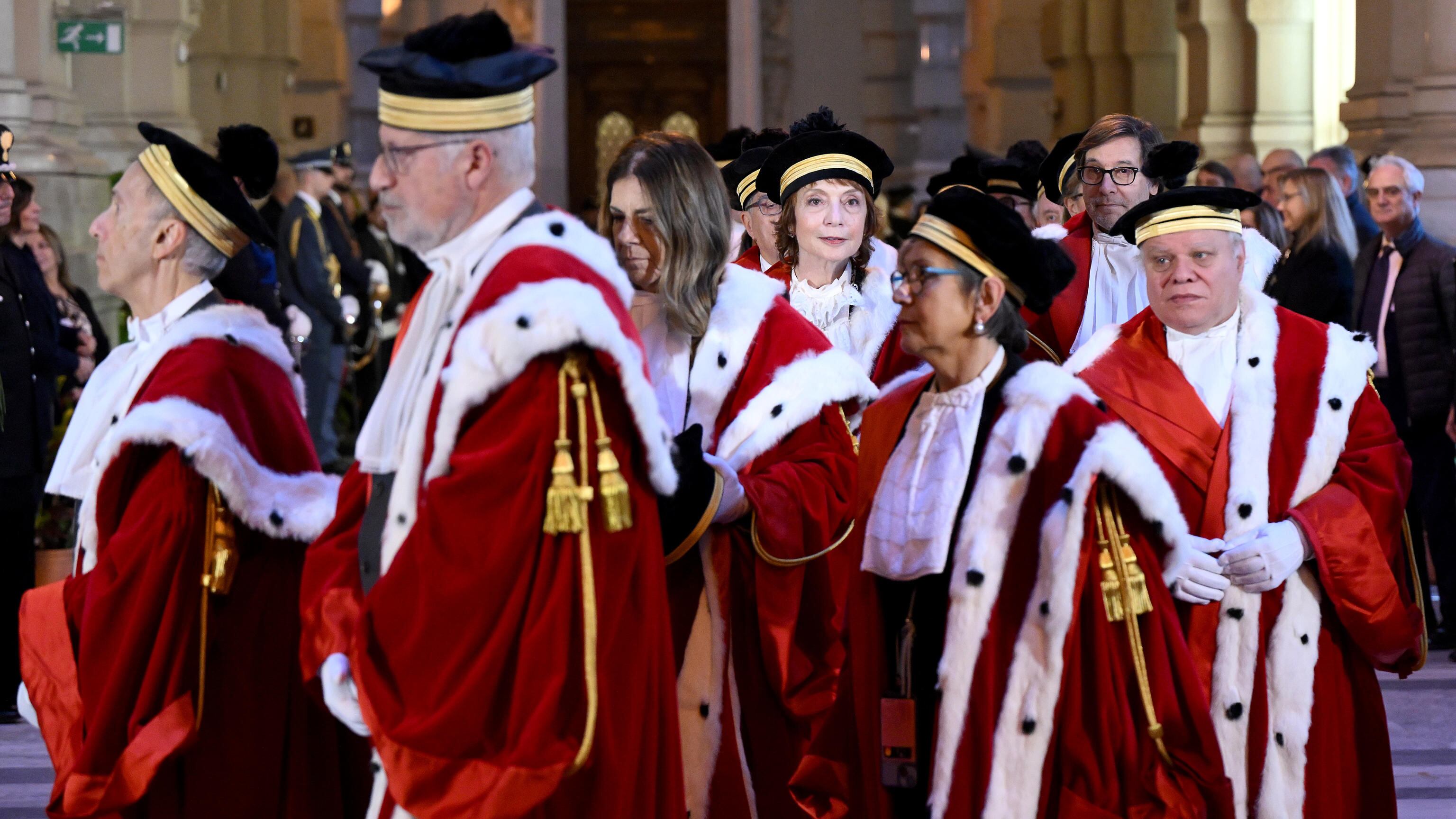 "La magistratura rispetti le istituzioni". L'inaugurazione dell'anno giudiziario