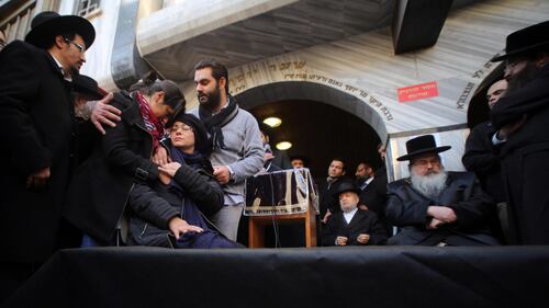 A Gerusalemme i funerali delle vittime di Parigi 2