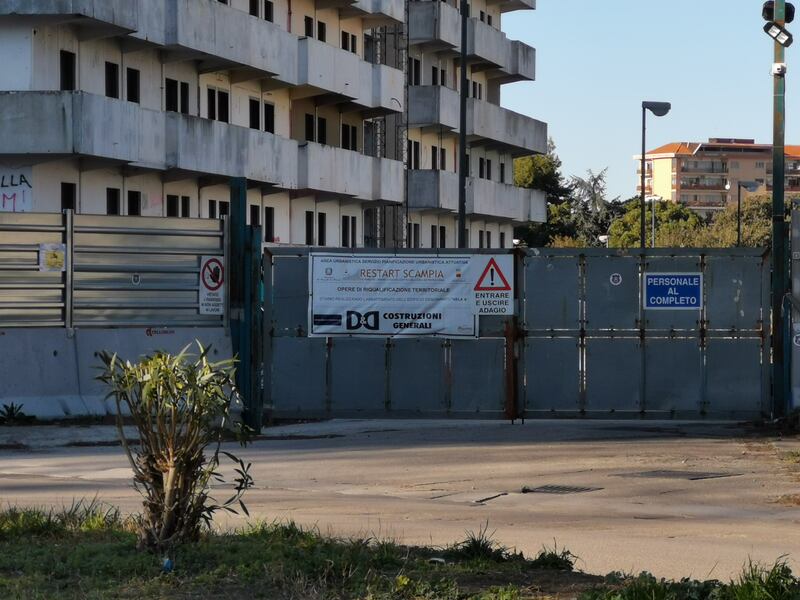 Le immagini delle vele di Scampia 9