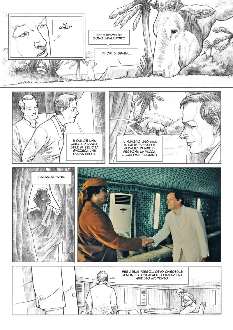 Le immagini inedite del fumetto di Biloslavo  5