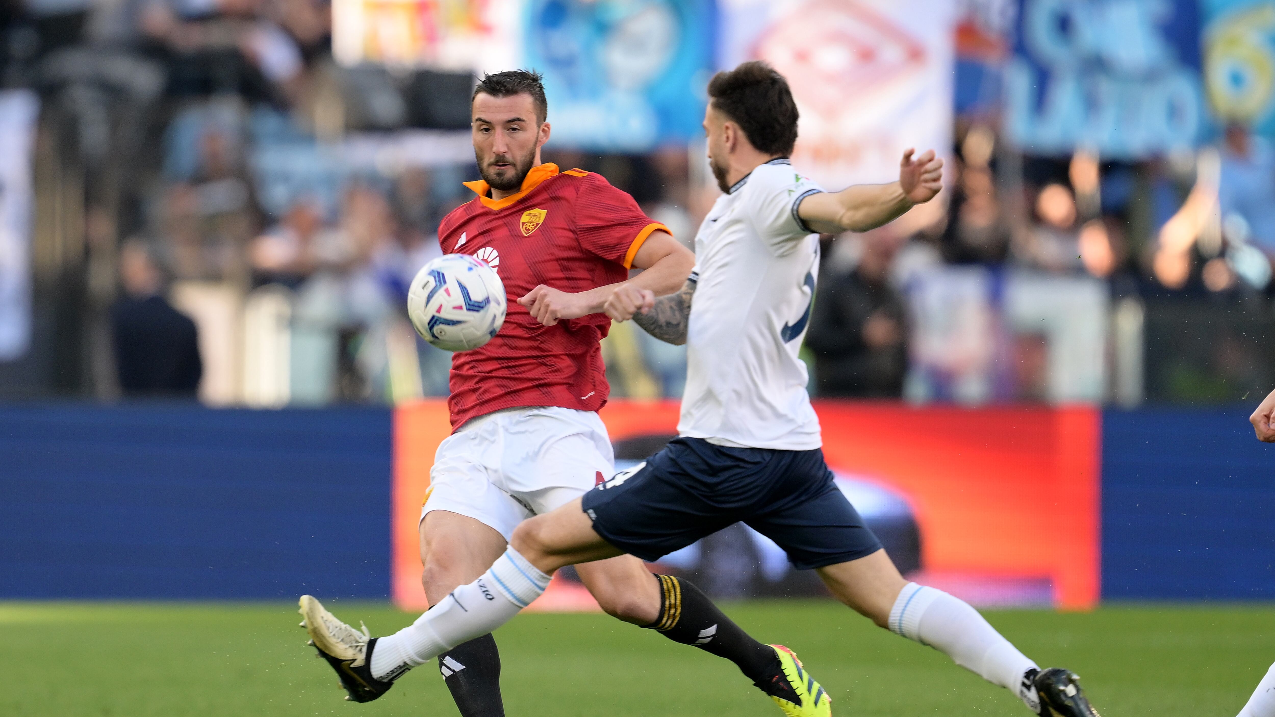 Il derby della Capitale va alla Roma: decisivo il gol di testa di Mancini