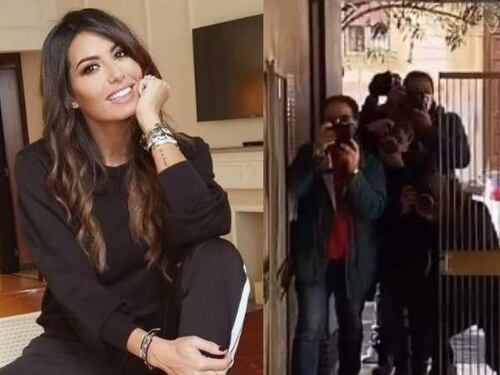 Gf Vip, Elisabetta Gregoraci presa d'assalto dai paparazzi