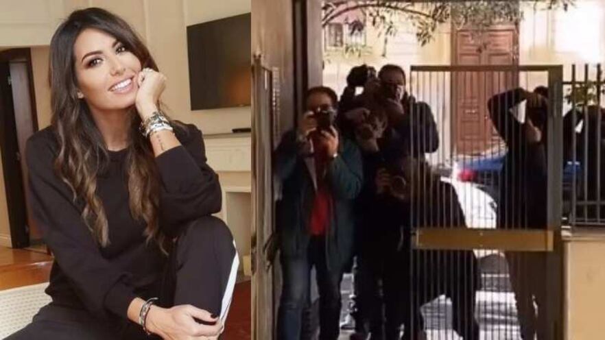 Gf Vip, Elisabetta Gregoraci presa d'assalto dai paparazzi