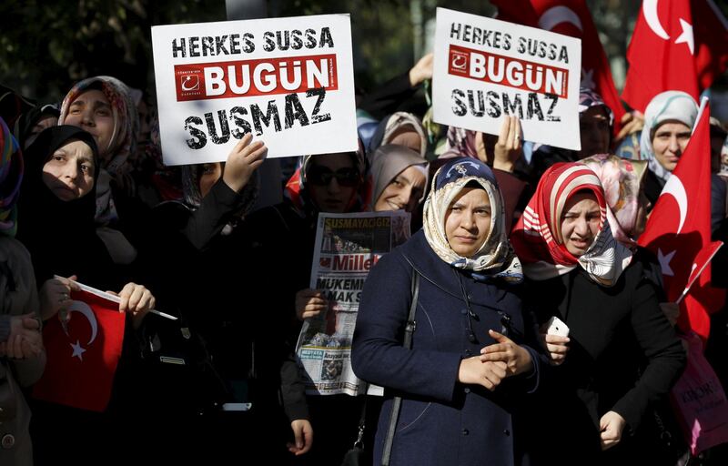 In Turchia si sfila per la libertà di stampa 18