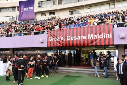 Il "Legend team" italiano porta il calcio in Cina 8