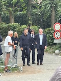 L'ultimo saluto a Giorgio Armani nella sua Rivalta 3