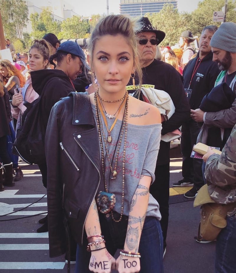 Paris Jackson seducente agli Oscar 2018 3