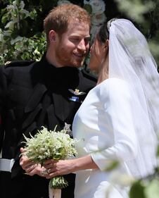 Meghan Markle e il Principe Harry al Royal Wedding 1