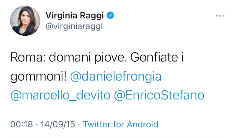 Tweet Raggi 2015