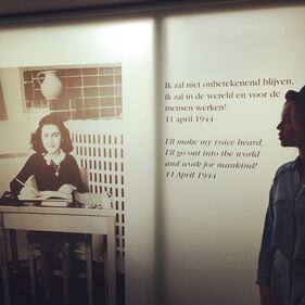 Beyonce visita la casa di Anne Frank ad Amsterdam 3