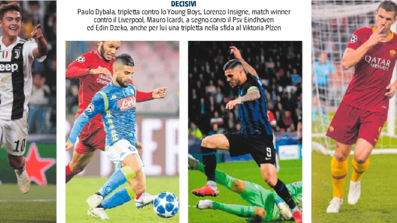 La sbornia Champions delle Fantastiche 4. Però in Italia è il caos