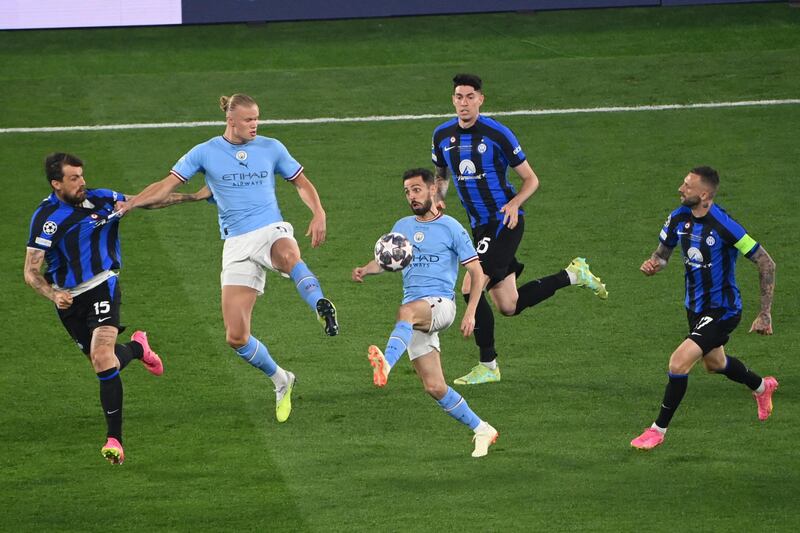 Bernardo Silva Man City Inter