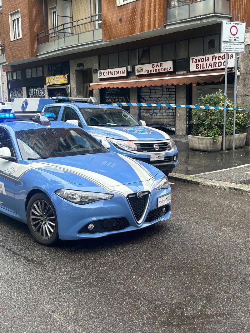 Il luogo dell'accoltellamento di un rapinatore 37enne a Milano 3