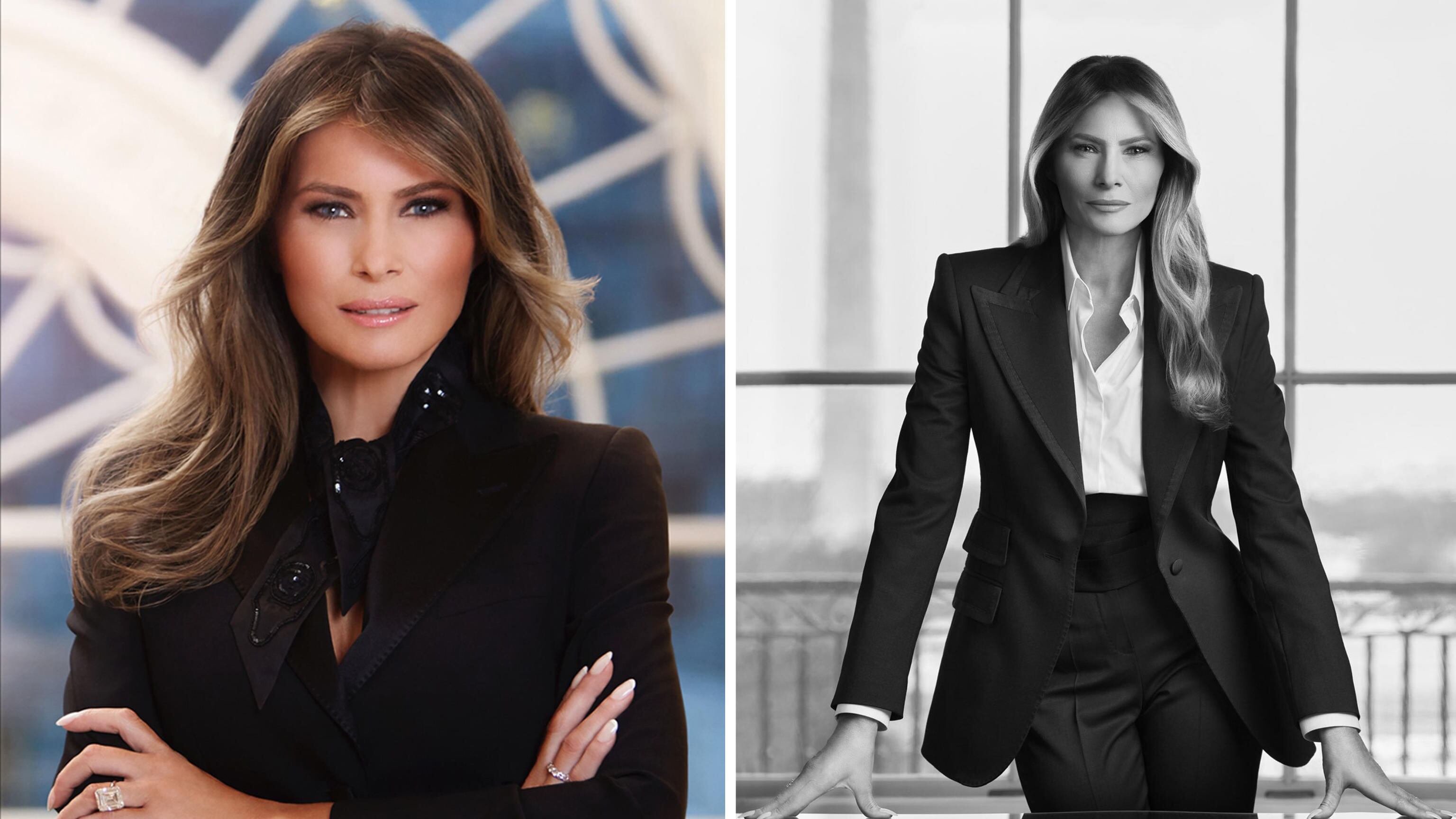 Svelato il nuovo ritratto ufficiale di Melania Trump: cosa rivelano i dettagli della foto