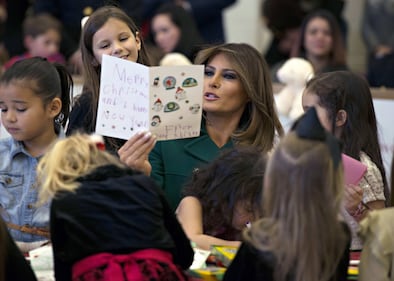  Melania Trump, Natale ironico sui social 14