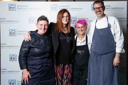 Cena stellata per la fondazione Mantovani Castorina 12