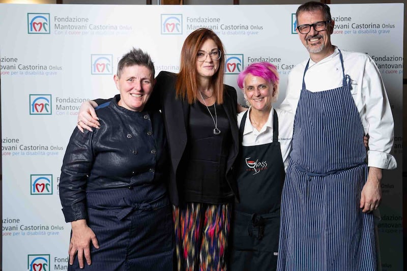 Cena stellata per la fondazione Mantovani Castorina 12