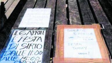 Liti per il tavolo da picnic, il caso arriva in Municipio