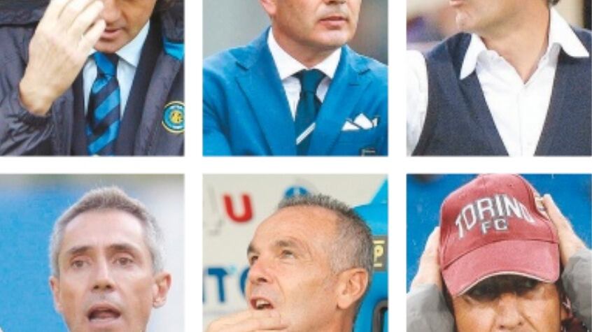 Sei allenatori in cerca di gol per salvare se stessi e la panca