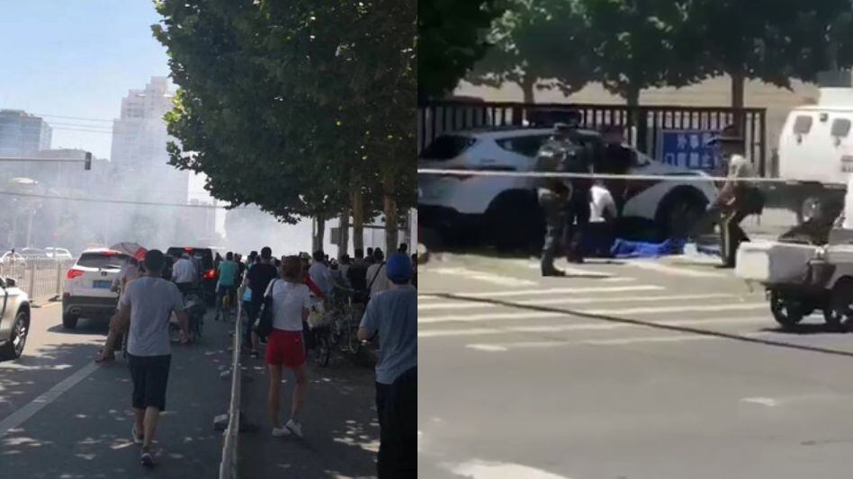 Pechino, esplosione vicino all'ambasciata Usa