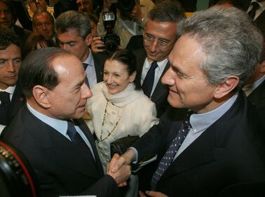 Gli storici incontri tra Berlusconi  e i leader di sinistra 14