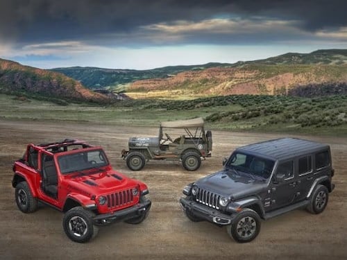 Jeep Wrangler, 5 milioni di unità e 37 anni di storia