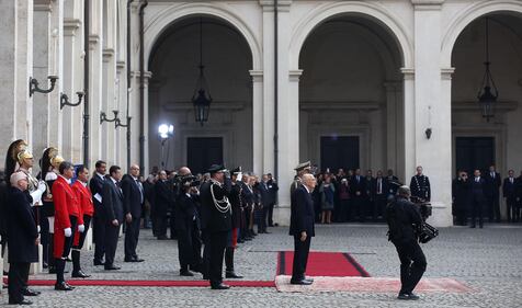 Napolitano lascia il Quirinale 1