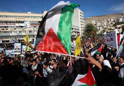 Manifestazione nella West Bank 2