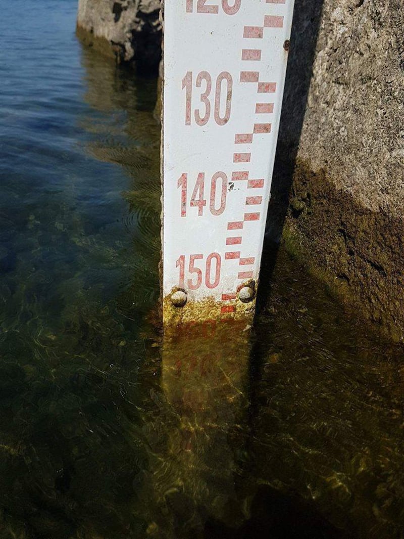 Il lago di Bracciano senza acqua 8