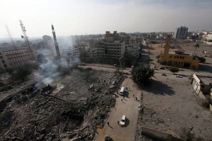 Attacco aereo israeliano su Gaza 5