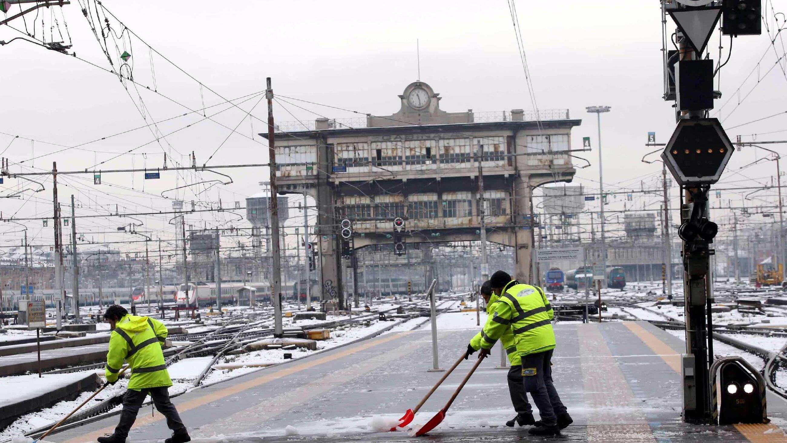 Dopo la neve arriva il ghiaccio Le temperature in picchiata
