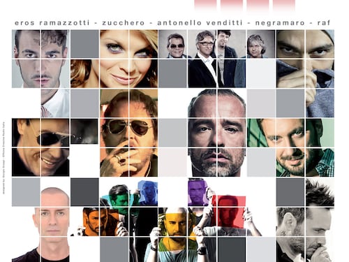 Eros e Fibra al concertone di Radio Italia