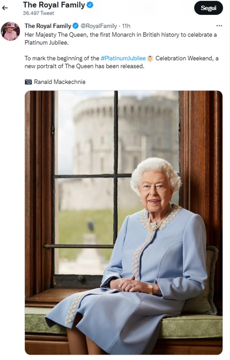 il Giubileo di Platino della regina Elisabetta 3