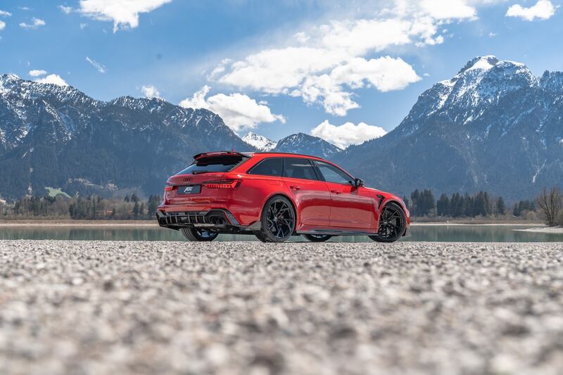 Un esemplare di Audi RS6 ABT Legacy Edition