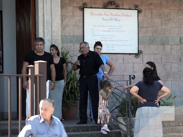 La messa in suffragio di Vittorio Casamonica 4