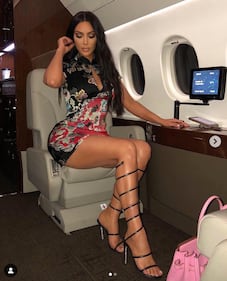 Kim Kardashian, hot in rosa su Instagram 10