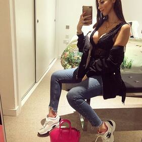 Inter, Cedric Soares a Milano con la sua sexy fidanzata Filipa Brandao 4