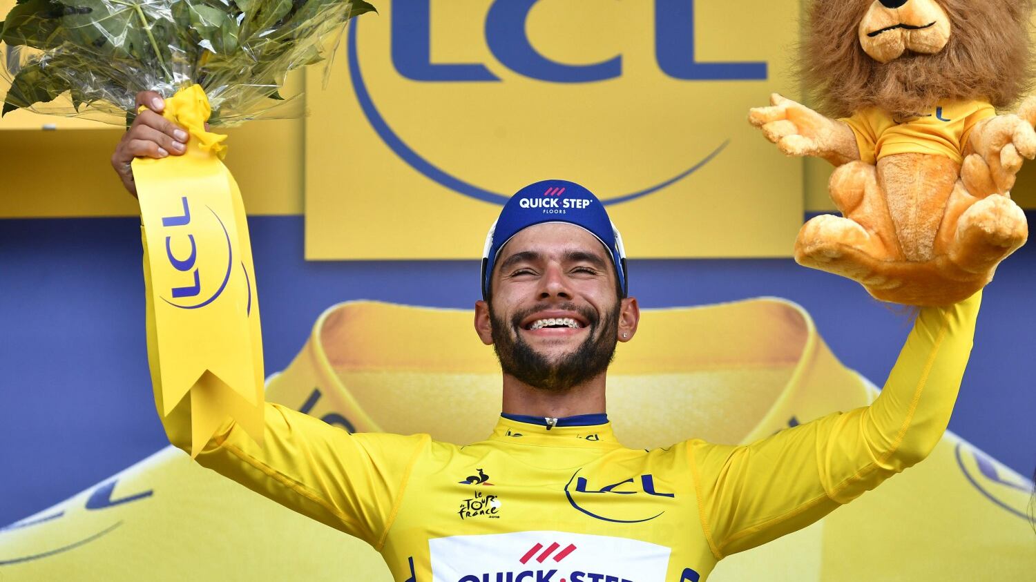 Tour de France, Gaviria prima maglia gialla. Cade Froome