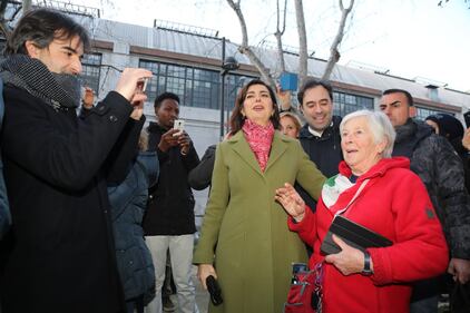 La Boldrini al corteo antirazzista di Milano 7