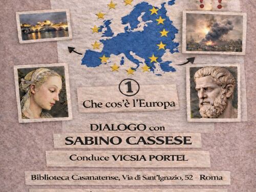 Europa, il ruolo nelle nuove tensioni globali: incontro con Sabino Cassese a Roma
