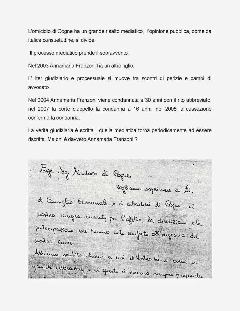 franzoni scrittura