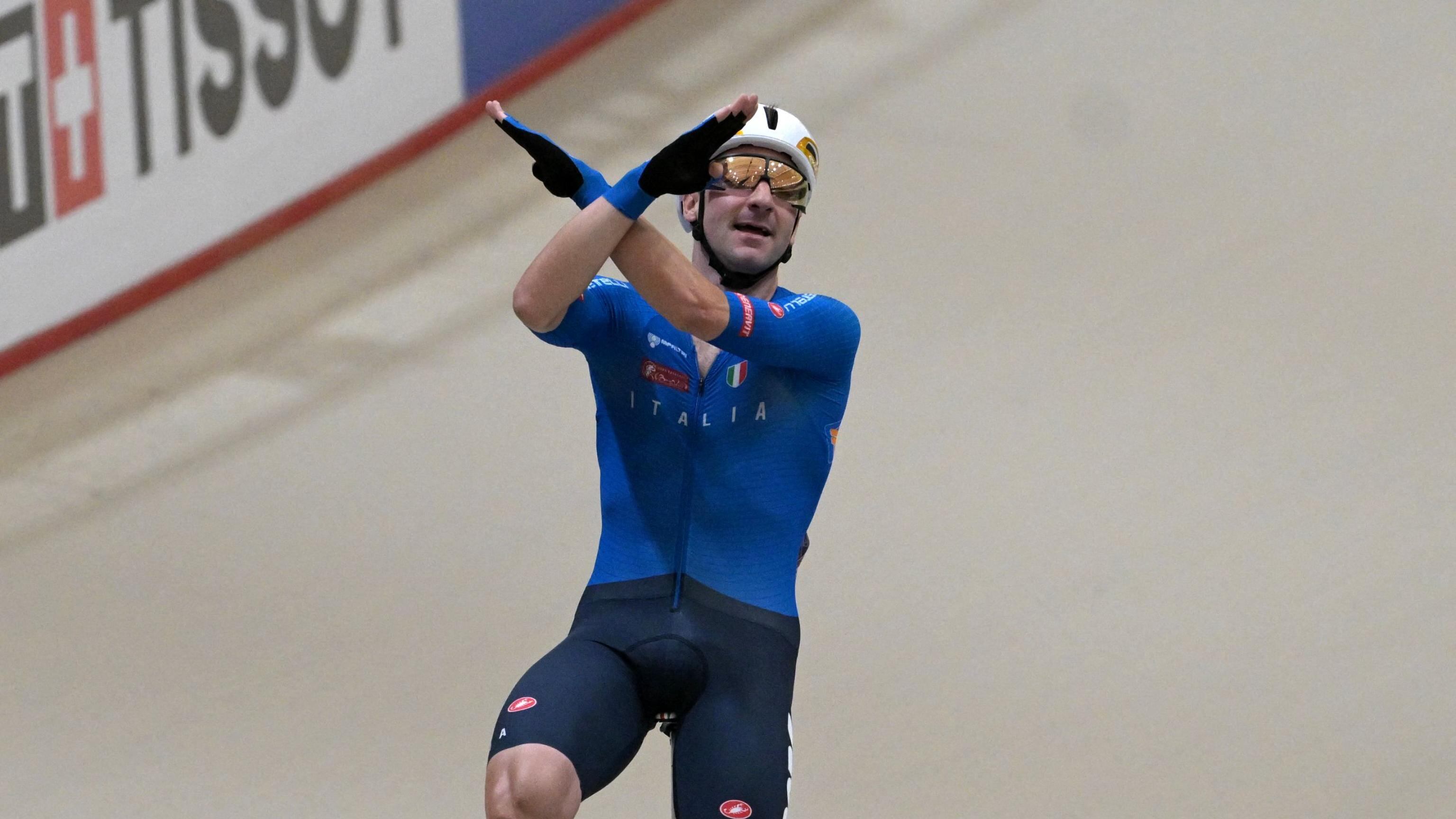 Favola Viviani, saluta il ciclismo regalando un altro oro