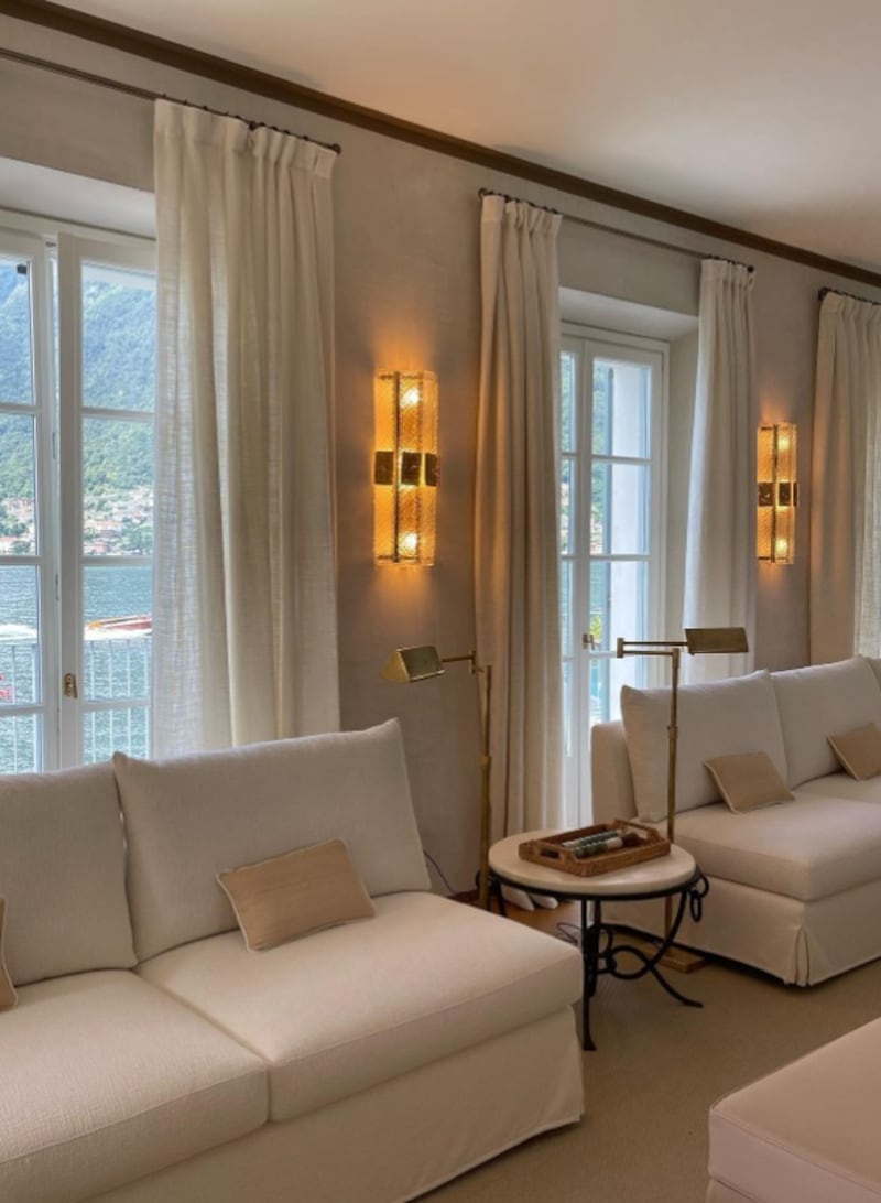 Le foto della villa dei Ferragnez sul lago di Como 3