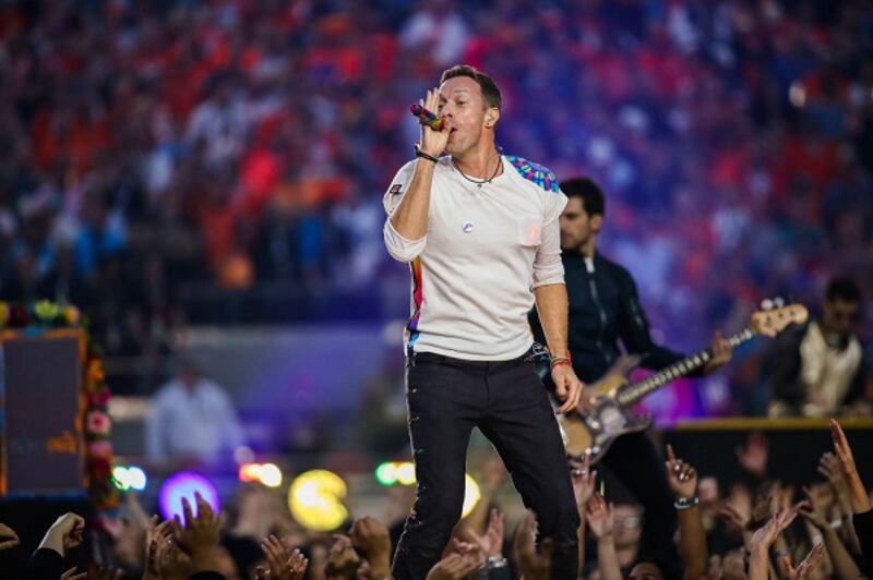 Coldplay headliner al Glastonbury 2016 7