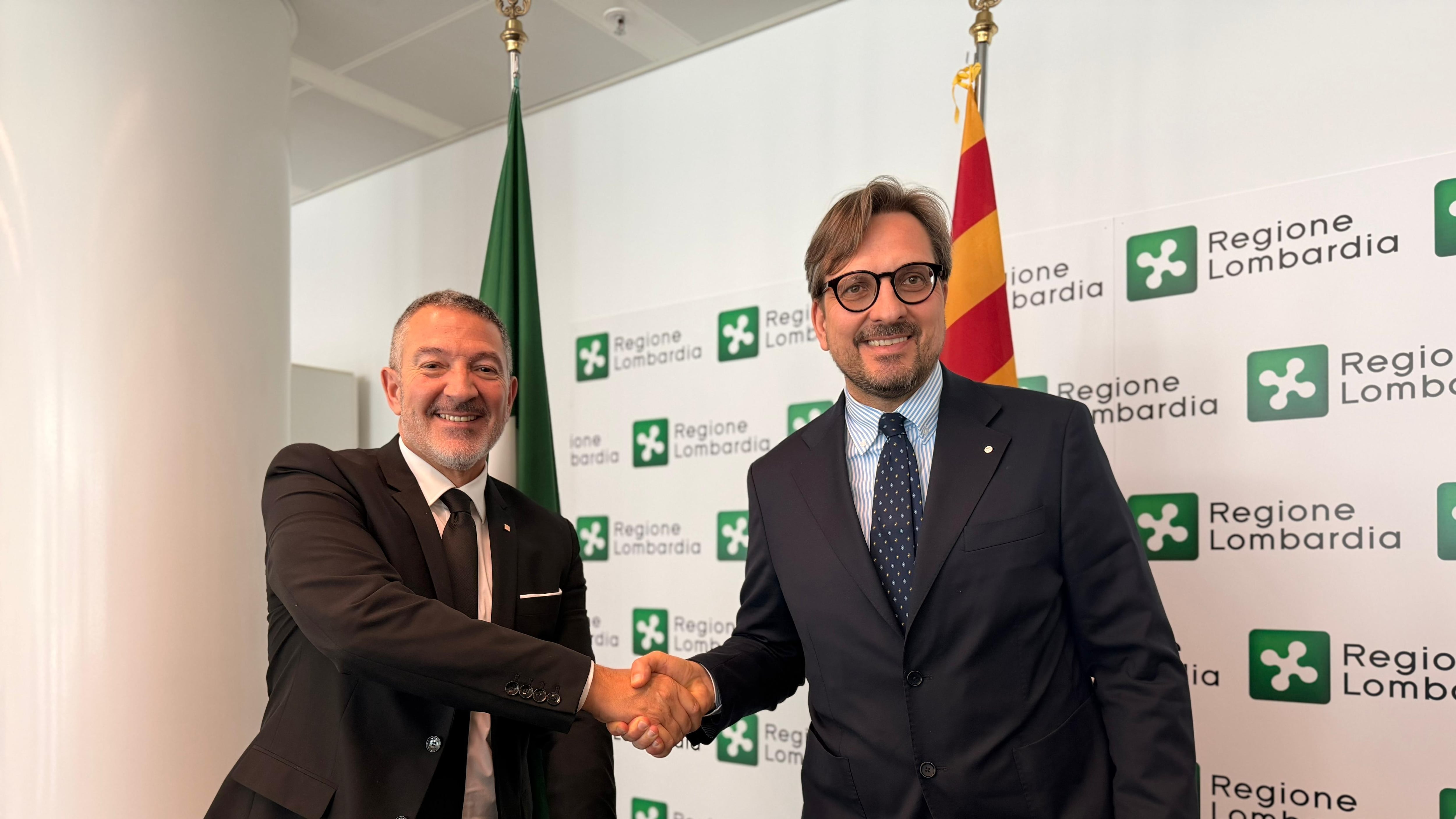 Lombardia, asse con la Catalogna