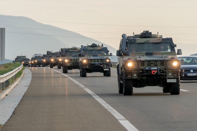 Giunte in Kosovo le Forze Operative di Riserva italiane in rinforzo alla KFOR 5