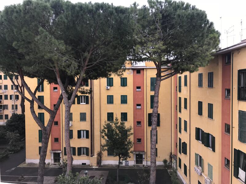 I danni alle palazzine Ater dopo il maltempo che si è abbattuto sulla Capitale 5